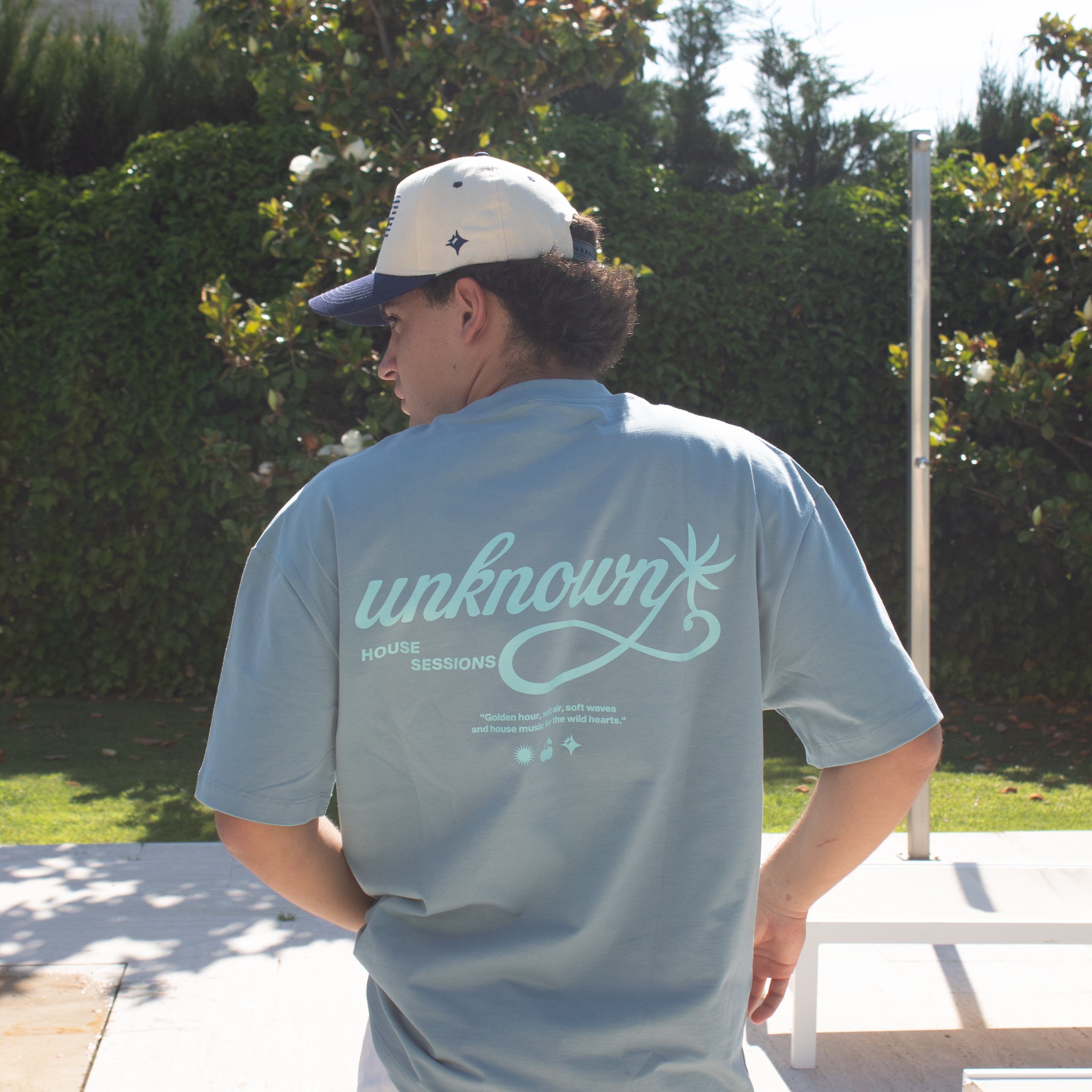 BLUE HAZE HOUSE T-SHIRT - unknownstudios
