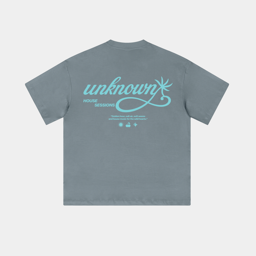 Blue Haze House T-Shirt - Unknown Movement